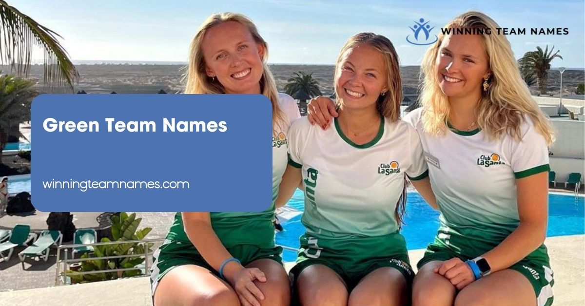 Green Team Names